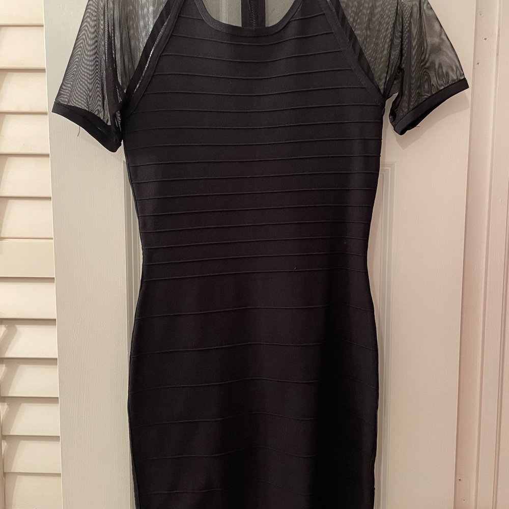 John + Jenn Black Bodycon Dress - size M